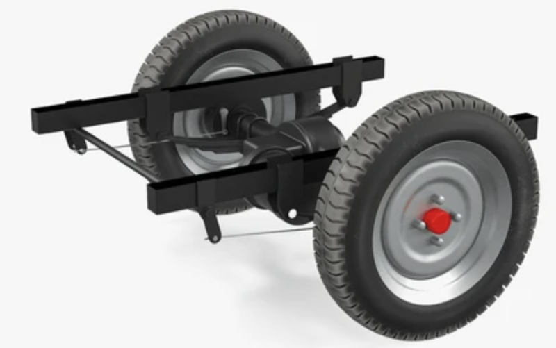 Axle and Wheels